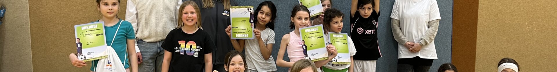 Kinderfußballtag in der Katharinenschule in der Hafencity ein voller Erfolg